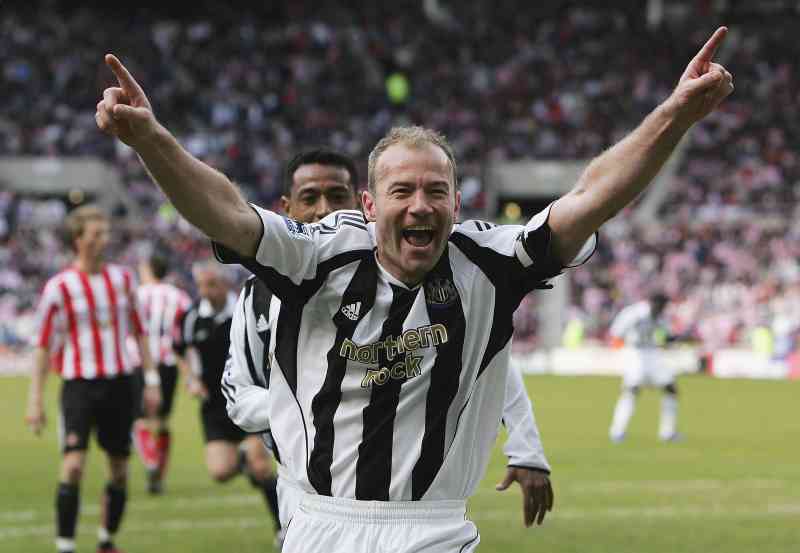 Shearer anotó 206 de sus 379 goles en su carrera en el Newcastle