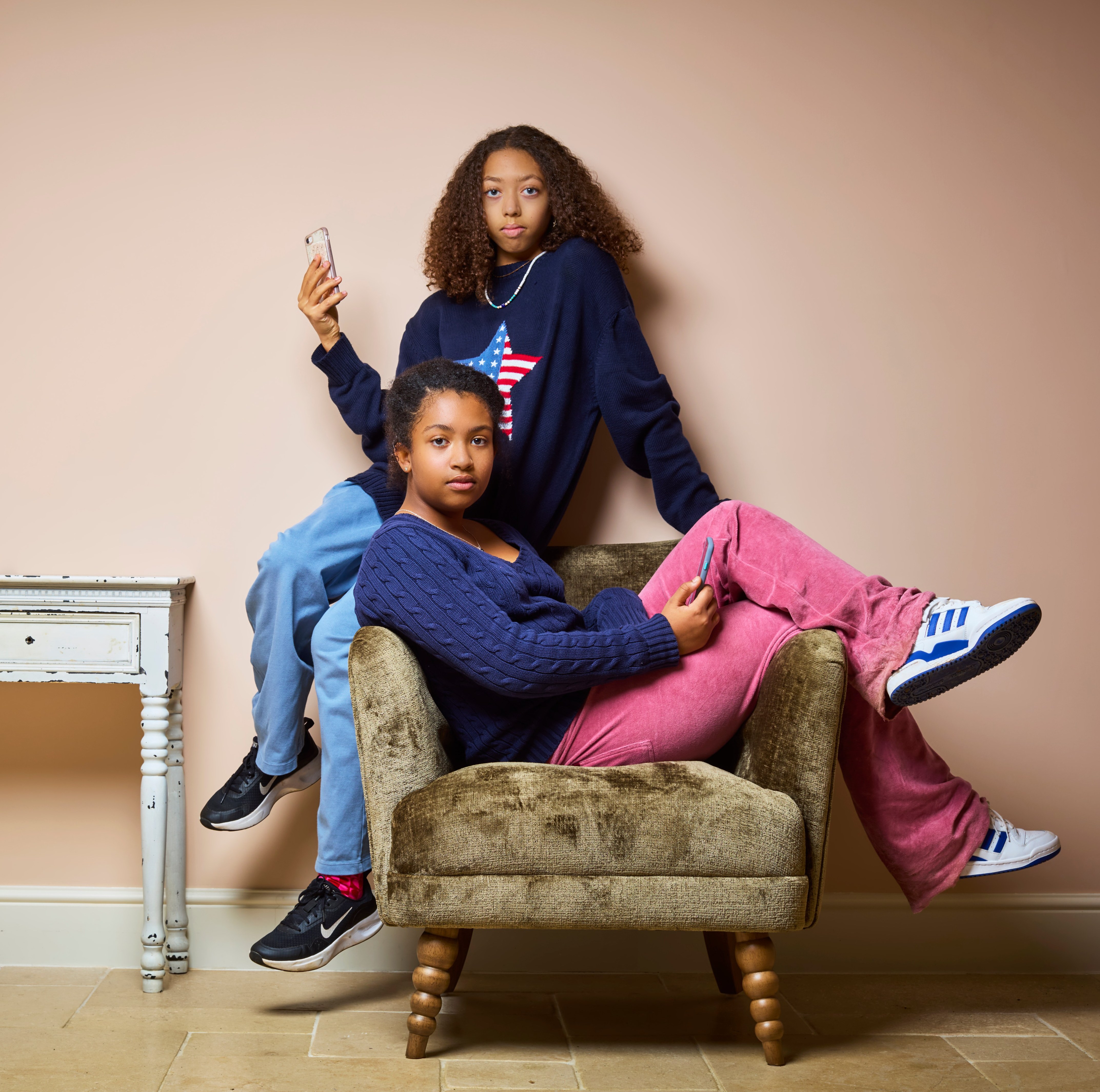 Oxfordshire twins Ola and Adanna, 12