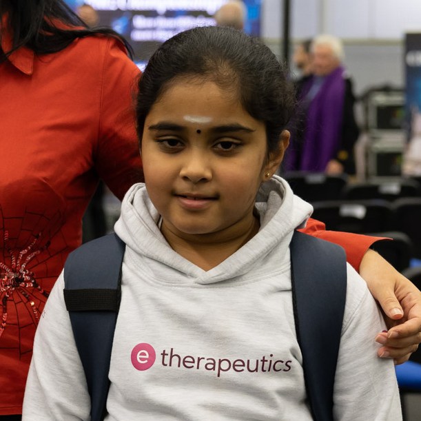 Bodhana Sivanandan after her triumph at the European Blitz Chess Championships