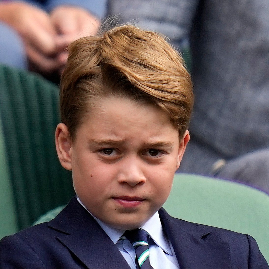 Prince George at Wimbledon last year