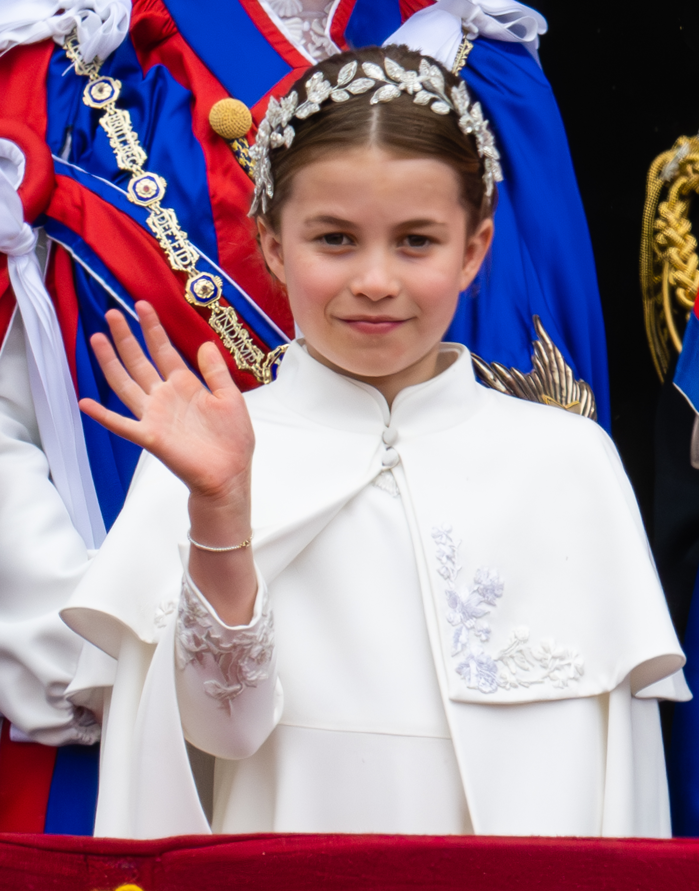 Princess Charlotte at the coronation